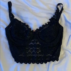 Victoria’s Secret Black Lace Bodice